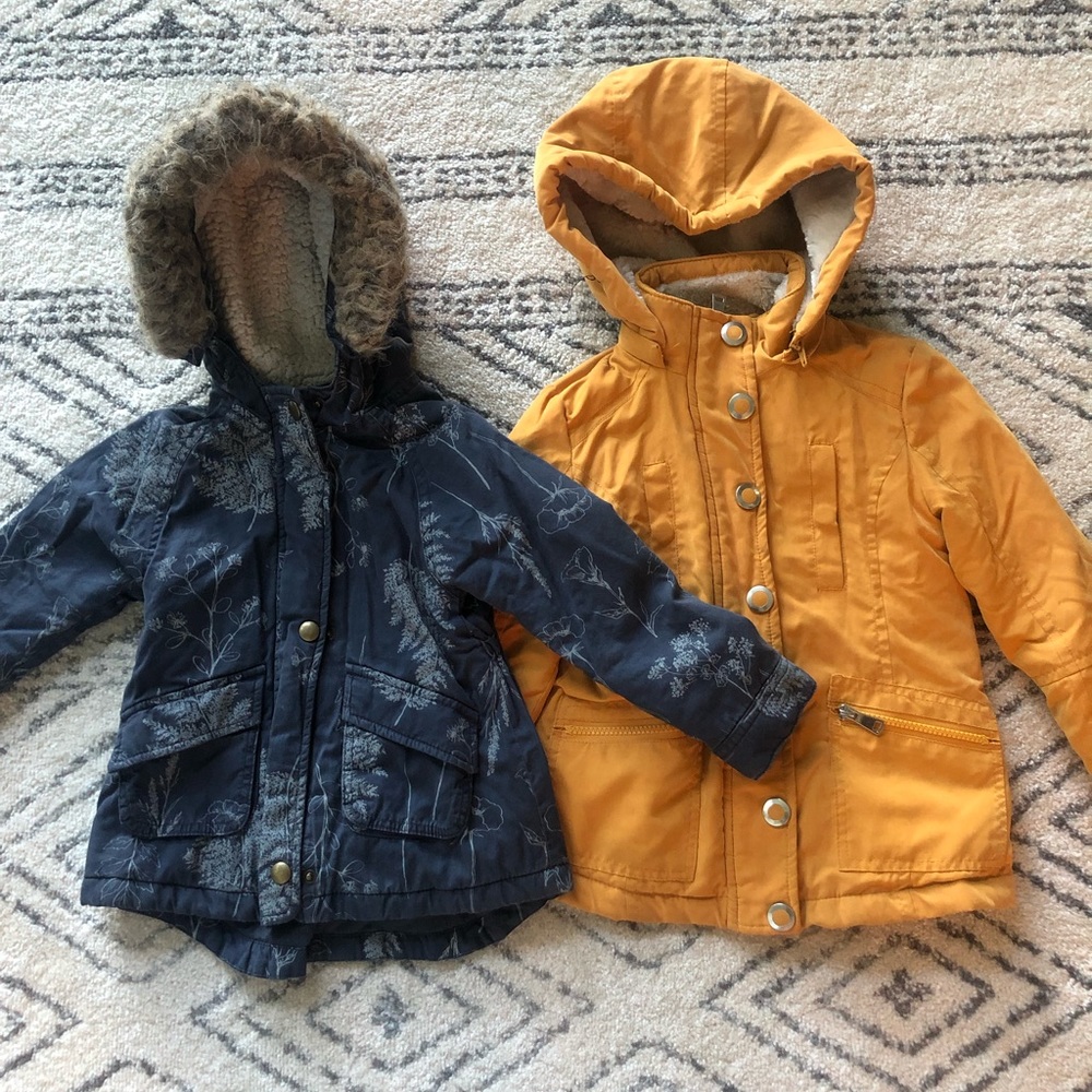 Toddler/Girls Fall Winter Coats